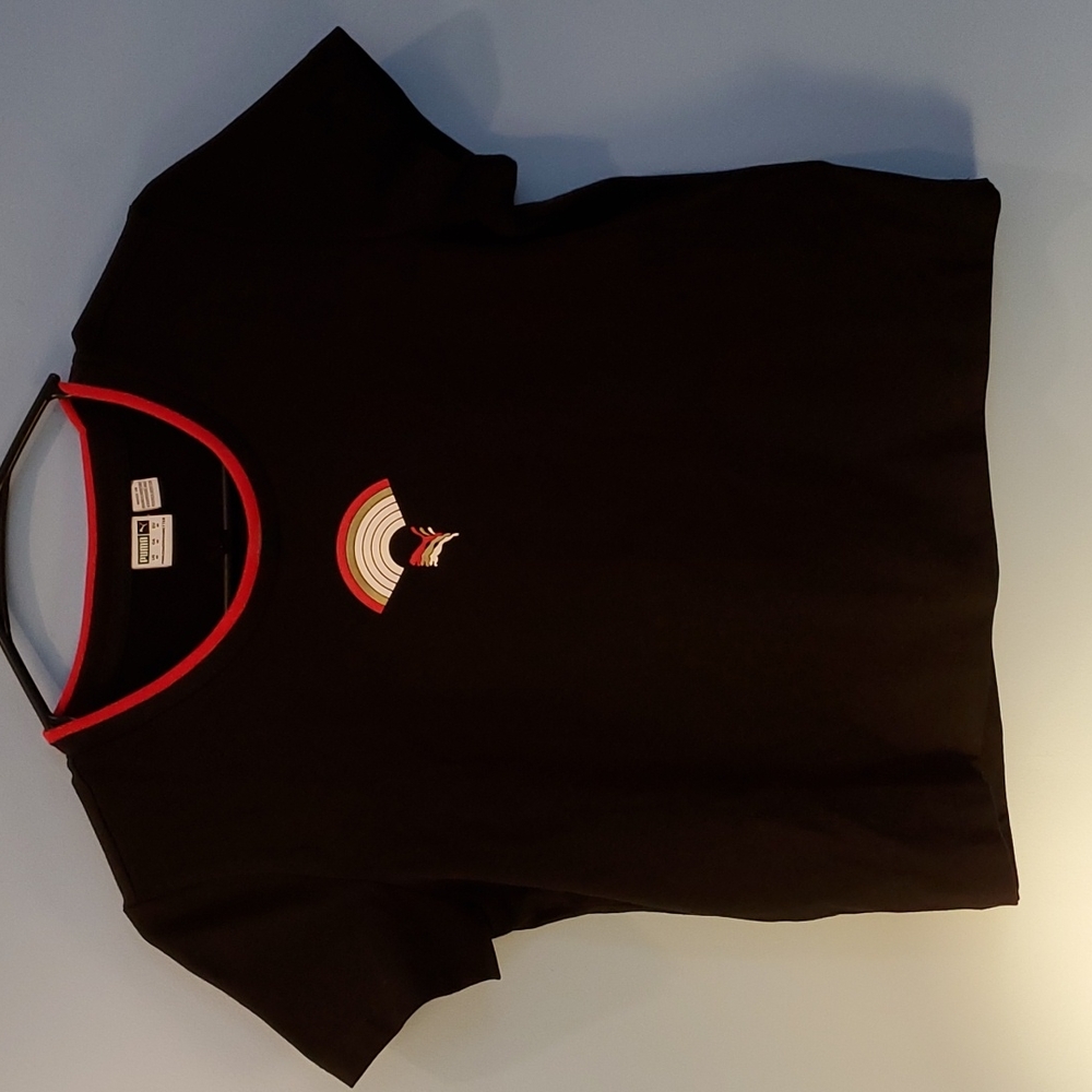 Puma Womens Fitted Tee, Size Med